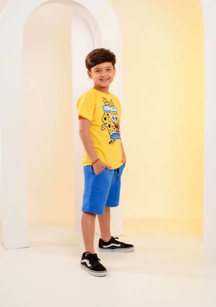 Conjunto infantil bobo esponja