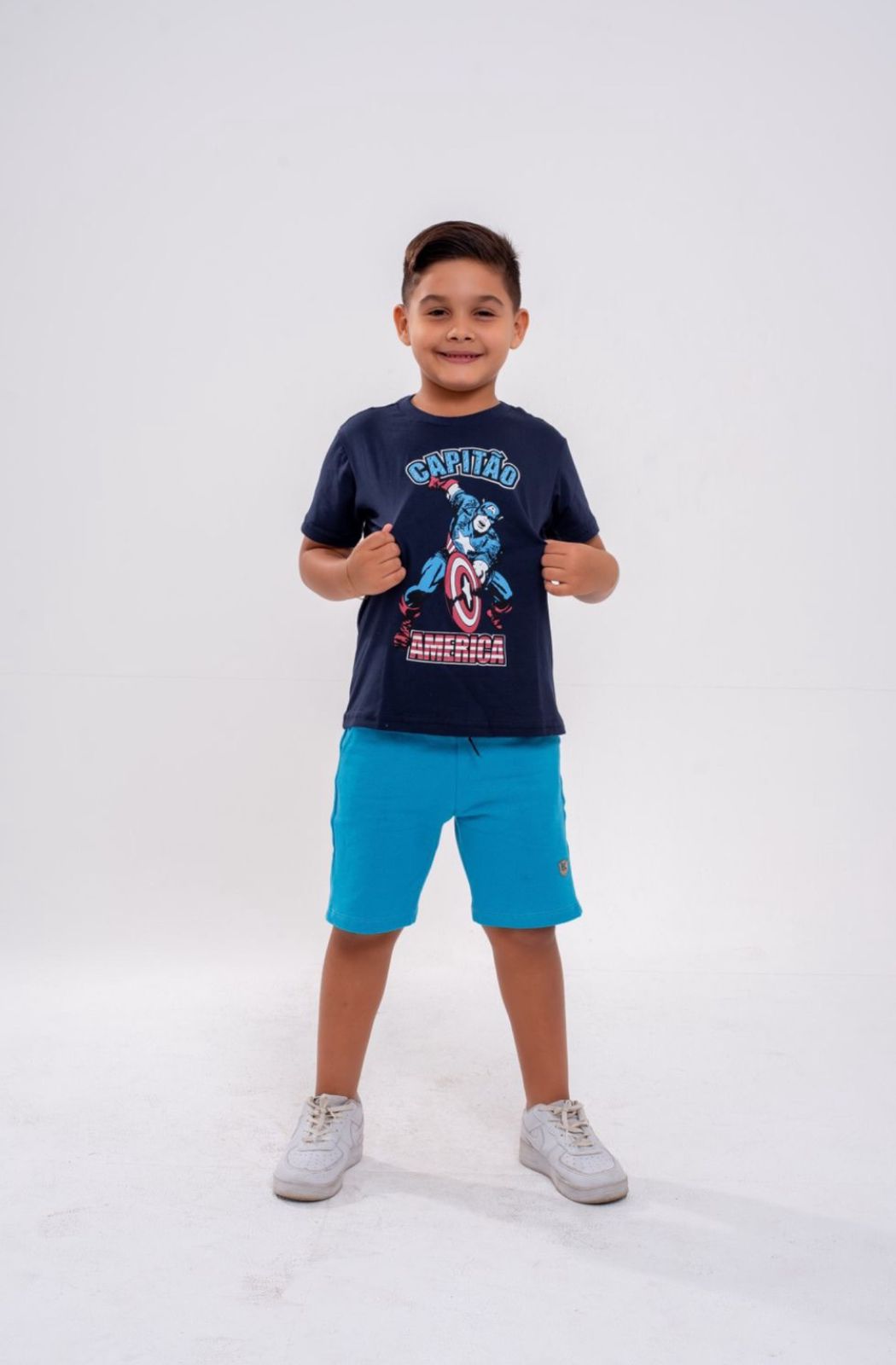 Conjunto capitão américa