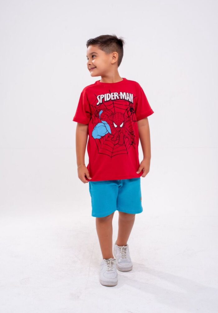 Conjunto infantil homem aranha